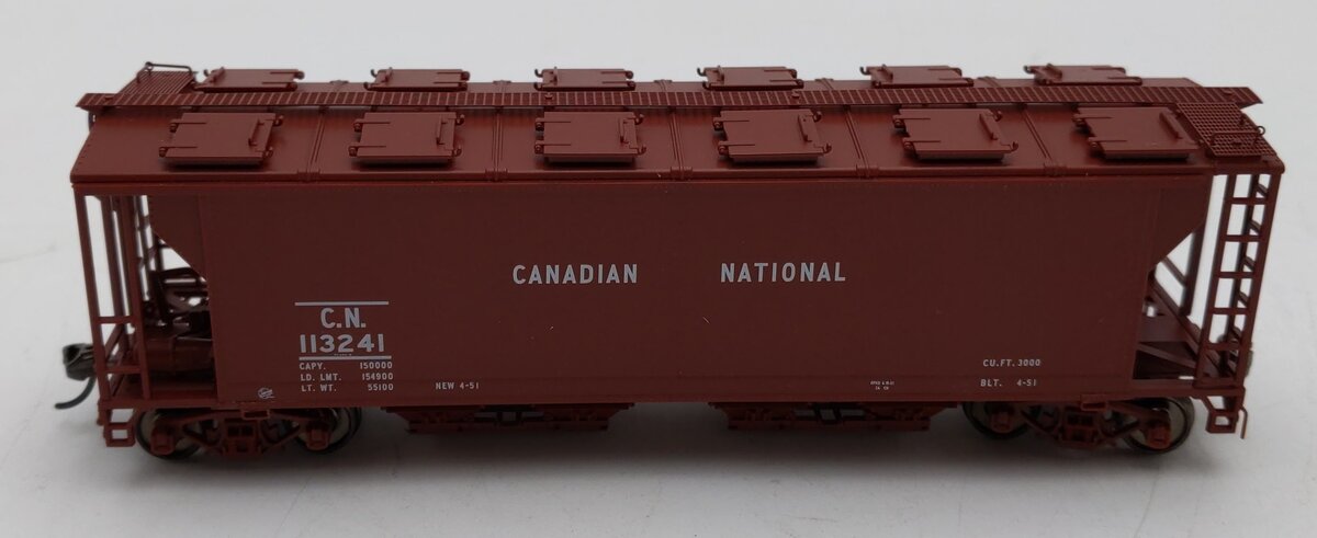 Atlas 20006359 HO CN 12 Hatch Slab Side Covered Hopper #113241