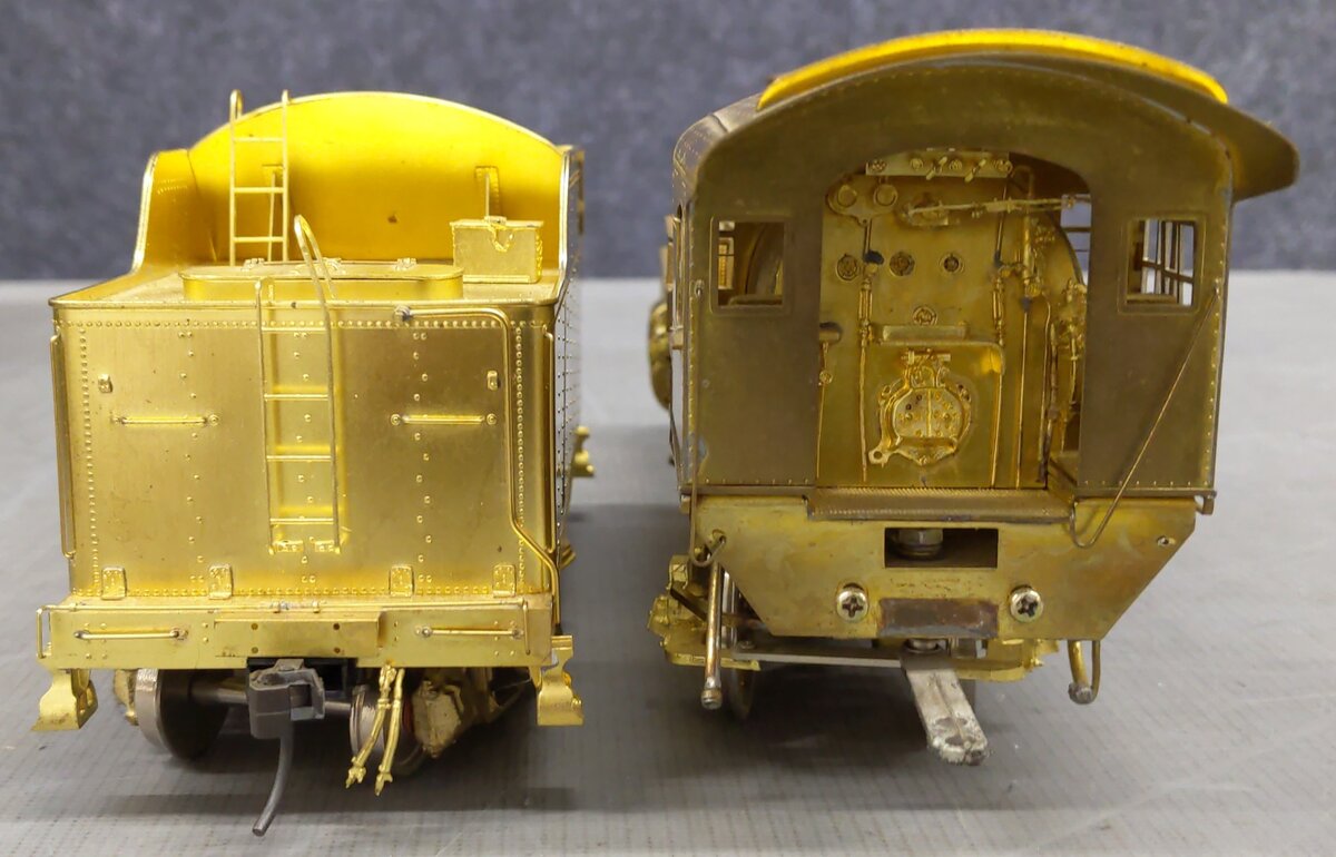 Overland OMI-0111 O 2-Rail BRASS B&M 'P-2d' 4-6-2 Steam Locomotive w/Tender VG/Box
