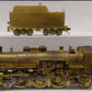 Overland OMI-0111 O 2-Rail BRASS B&M 'P-2d' 4-6-2 Steam Locomotive w/Tender VG/Box