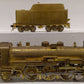 Overland OMI-0111 O 2-Rail BRASS B&M 'P-2d' 4-6-2 Steam Locomotive w/Tender VG/Box
