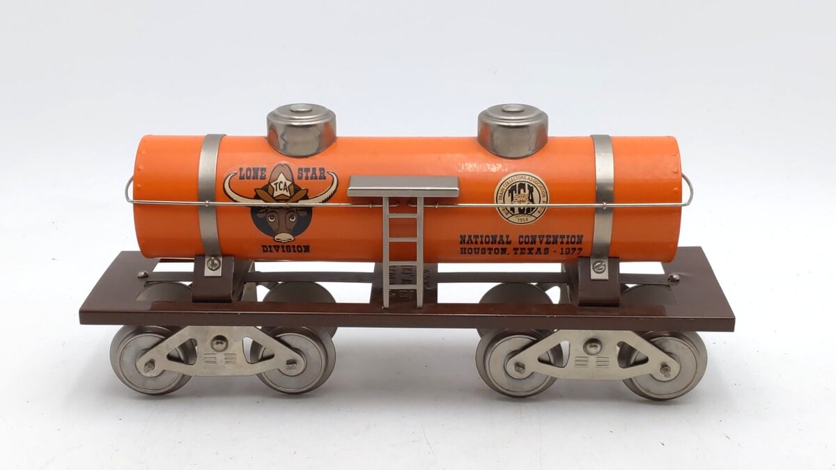 McCoy 1000-77 Standard Gauge 1977 Lone Star TCA Tank Car EX