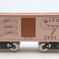 McCoy 2001 Standard Scale "I Want, I Need, I Love" Box Car Custom/Box