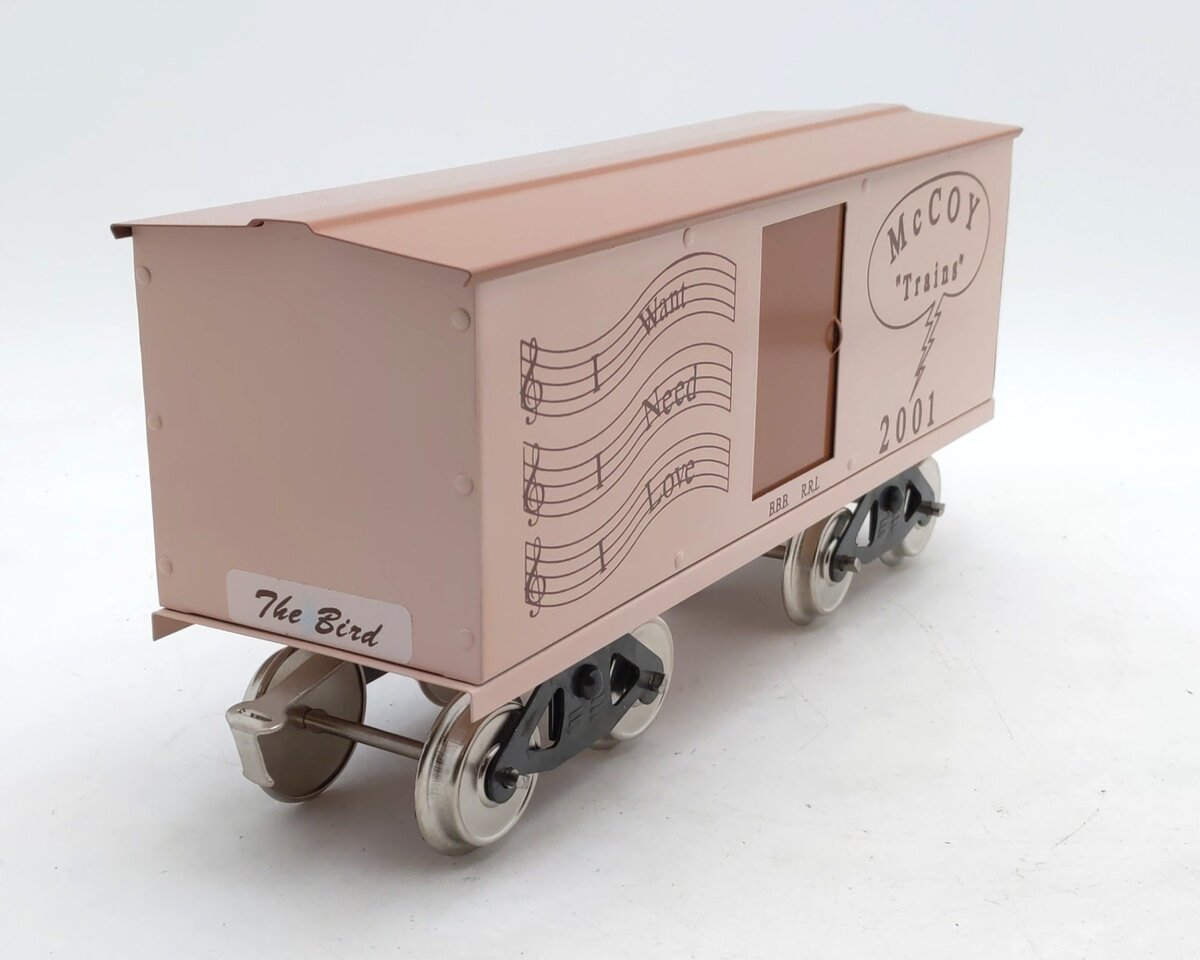 McCoy 2001 Standard Scale "I Want, I Need, I Love" Box Car Custom/Box
