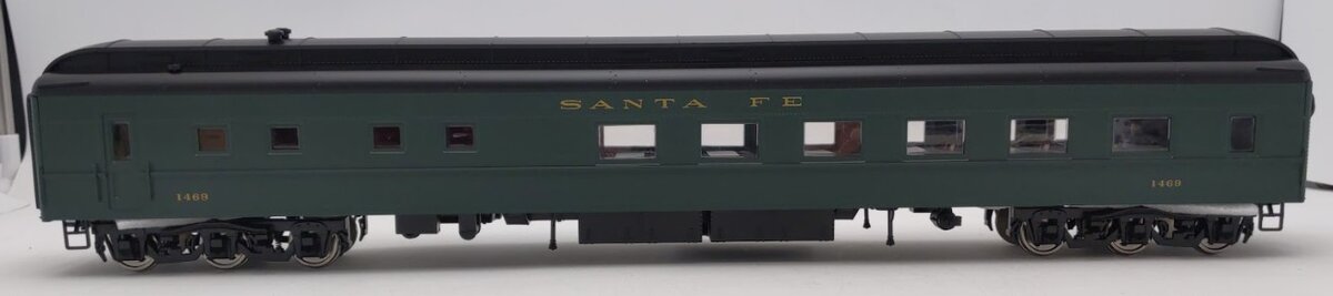 Golden Gate Depot O Scale Santa Fe Heavyweight Diner Car #1469 (2Rail) EX/Box