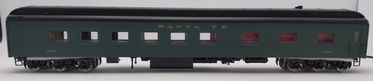 Golden Gate Depot O Scale Santa Fe Heavyweight Diner Car #1469 (2Rail) EX/Box