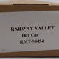 RMT 96454 O Gauge Rahway Valley Box Car #1262 MT/Box