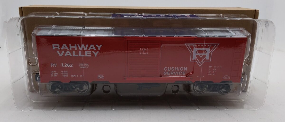 RMT 96454 O Gauge Rahway Valley Box Car #1262 MT/Box