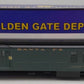 Golden Gate Depot O Scale Santa Fe Heavyweight RPO Car #2044 (2Rail) EX/Box