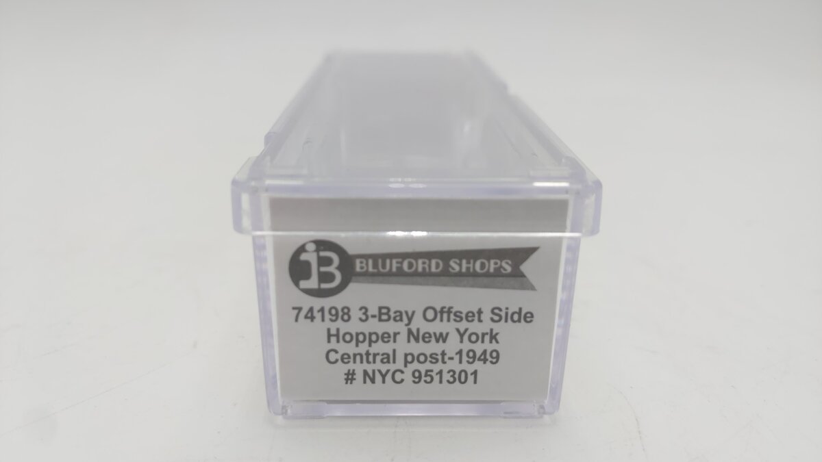 Bluford Shops 74198 N New York Central 70 Ton 3-Bay Offset Side Hopper #951301