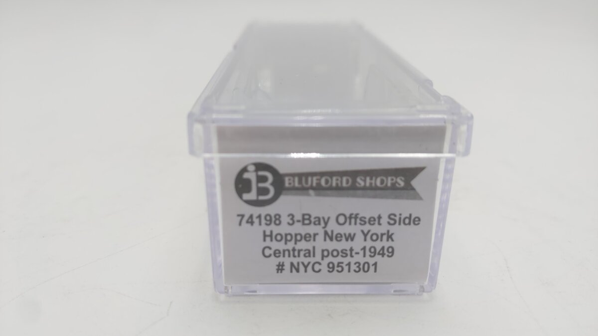 Bluford Shops 74198 N New York Central 70 Ton 3-Bay Offset Side Hopper #951301