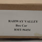 RMT 96454 O Gauge Rahway Valley Box Car #1237 MT/Box