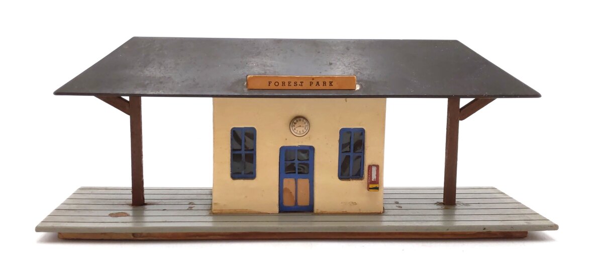 American Flyer 273 Vintage S Suburban Forest Park Railroad Station