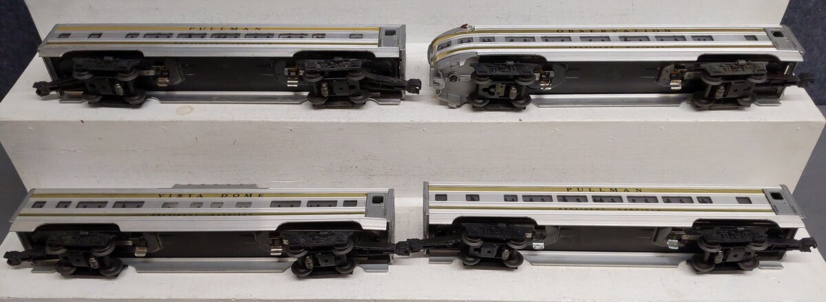 Lionel Vintage O Gauge Presidential Passenger Cars: 2521, 2522, 2523(2) [4] VG