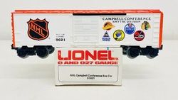 Lionel 6-9621 O Gauge NHL Campbell Conference Boxcar LN/Box