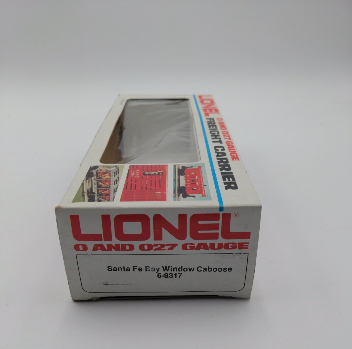 Lionel 6-9317 O Gauge AT&SF Blue & Yellow Bay Window Caboose #9317 LN/Box