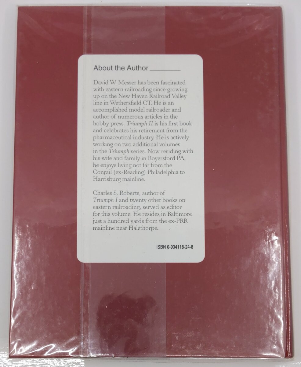 Triumph II Hardcover Book By David W. Messer VG