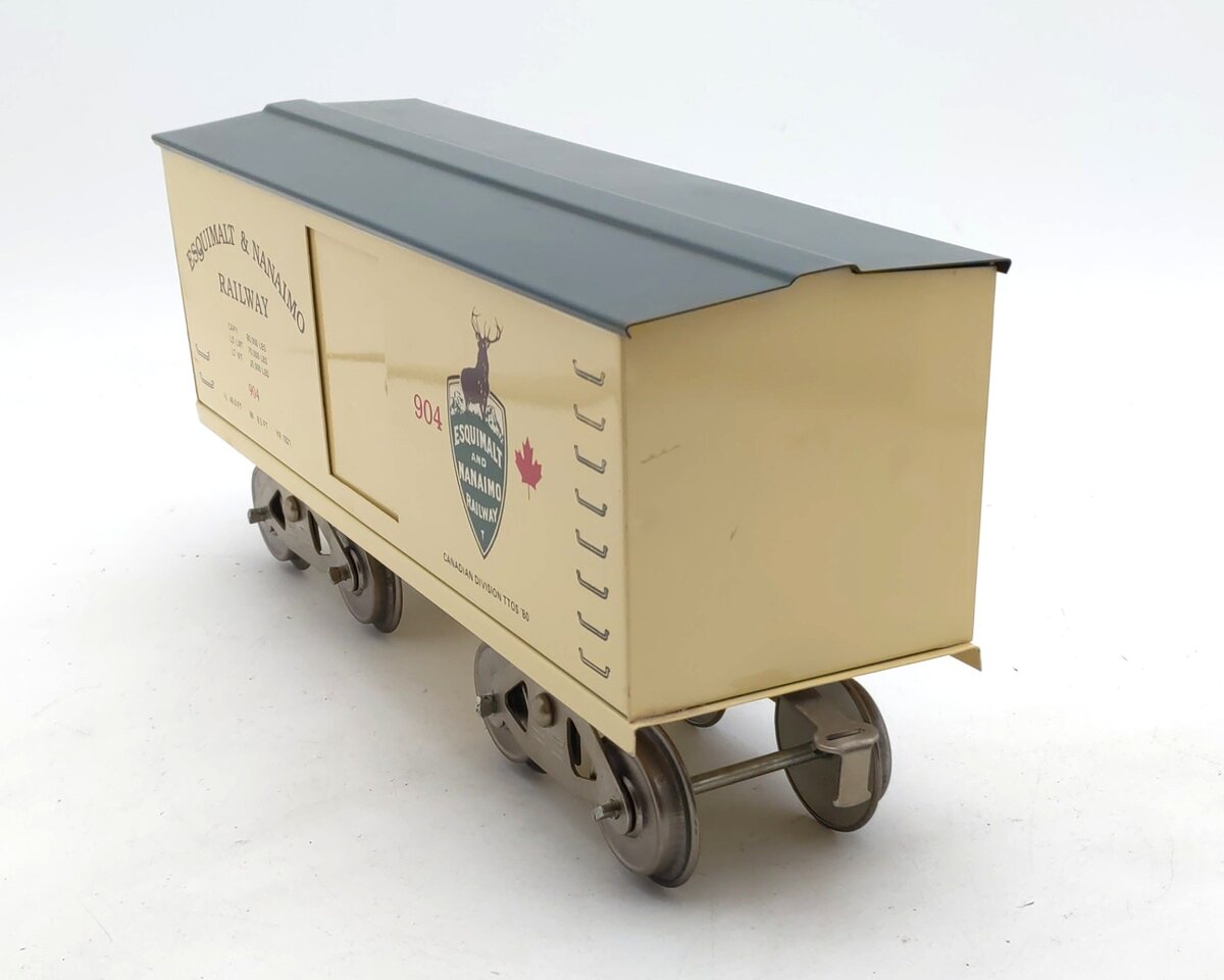 McCoy 904 Standard Gauge Esquimalt and Nanaimo Boxcar EX
