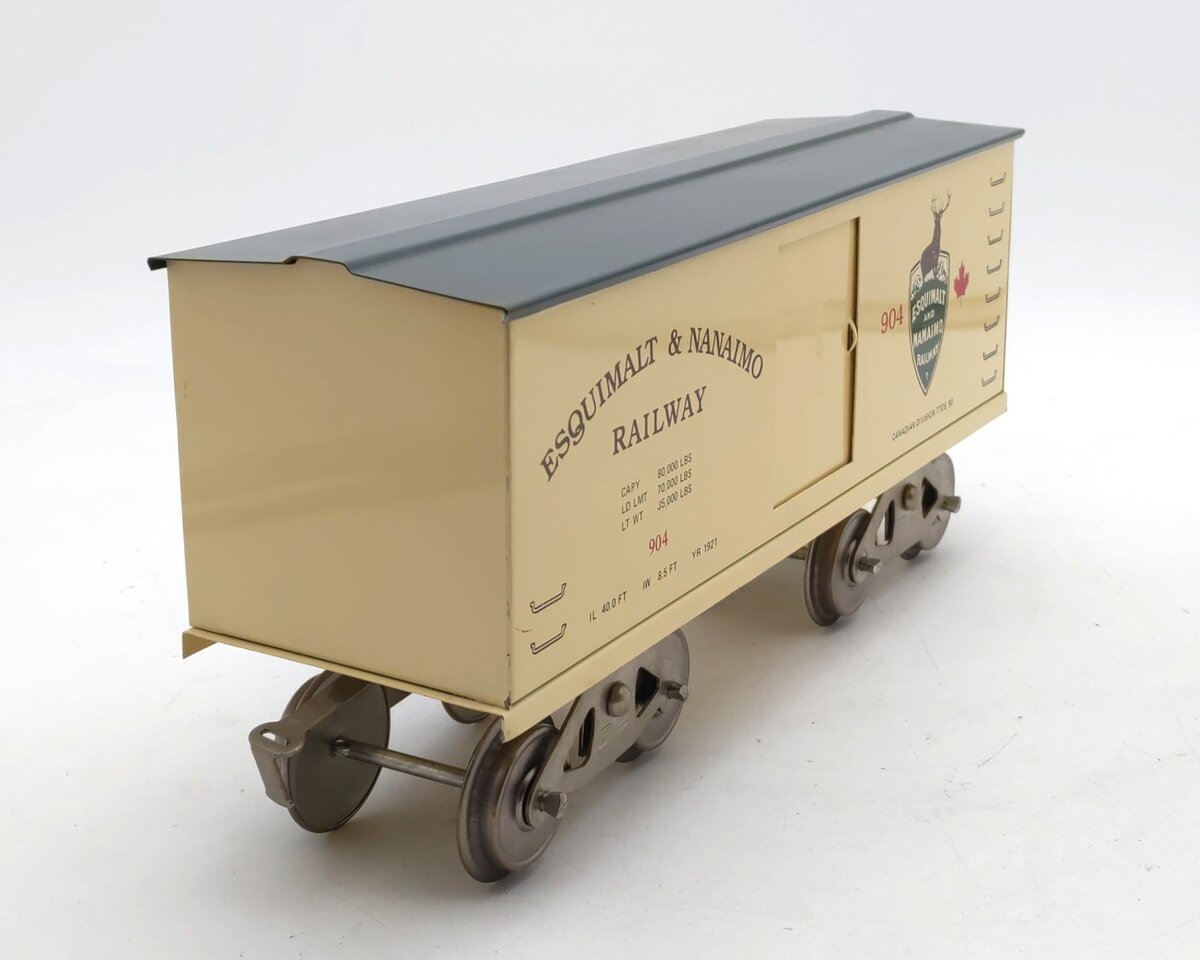 McCoy 904 Standard Gauge Esquimalt and Nanaimo Boxcar EX