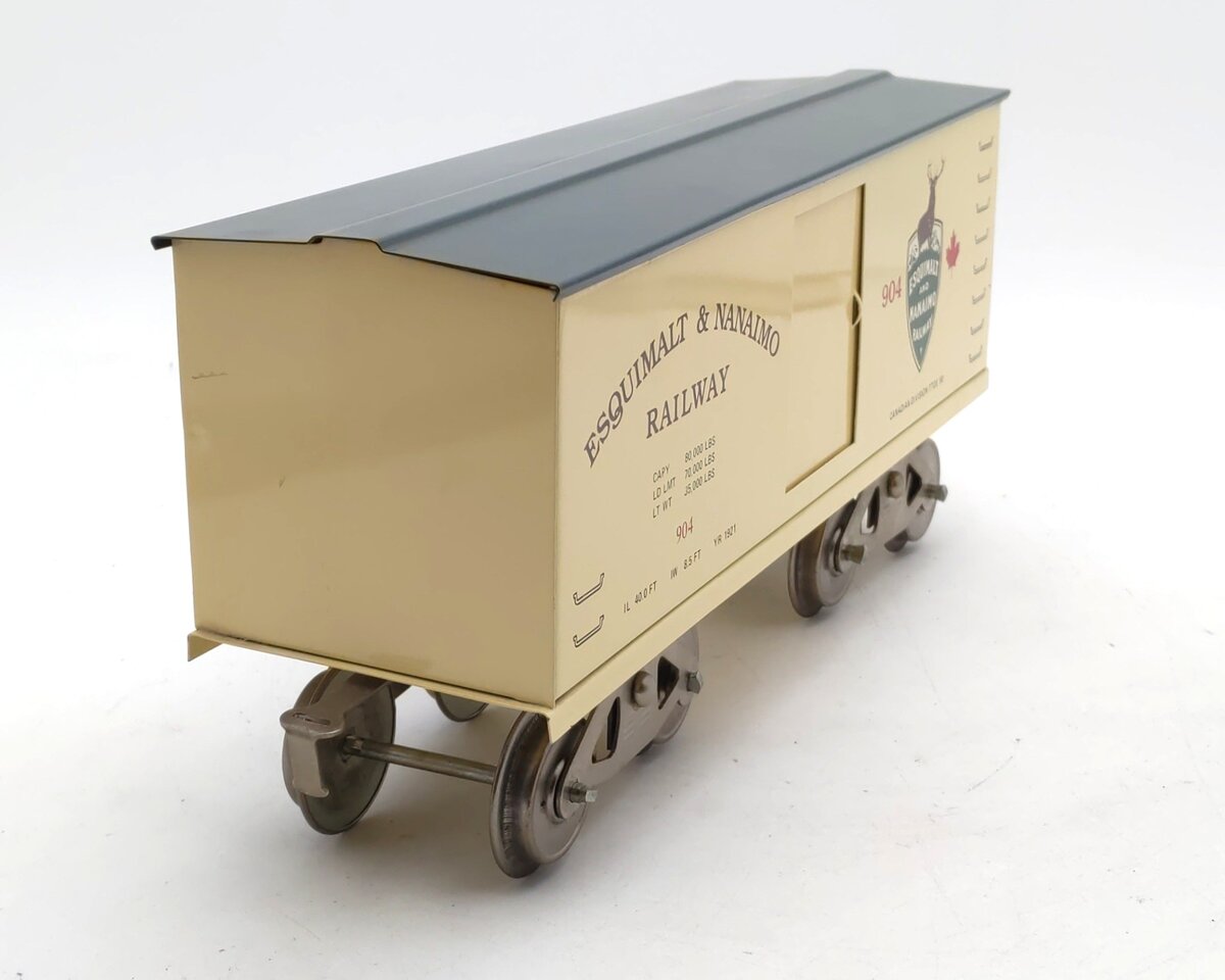 McCoy 904 Standard Gauge Esquimalt and Nanaimo Boxcar EX