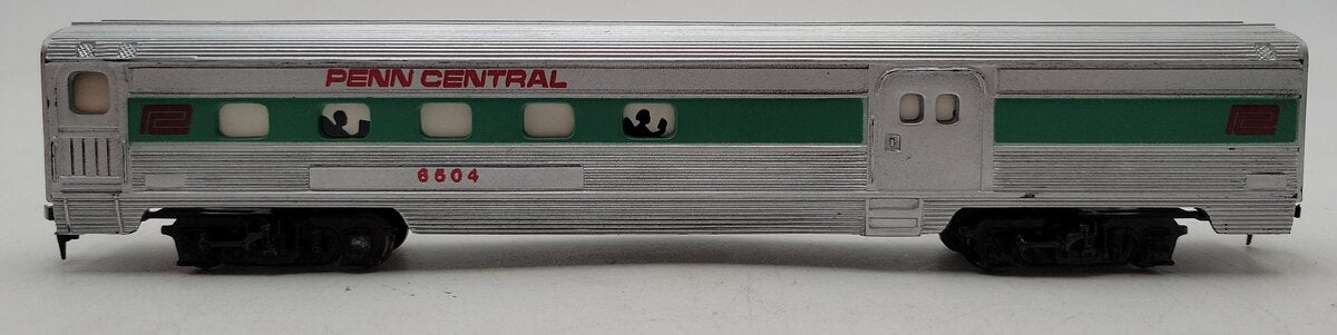 Tyco 520M:500 HO Scale Penn Central Streamline Combine-Lighted #6504 EX/Box