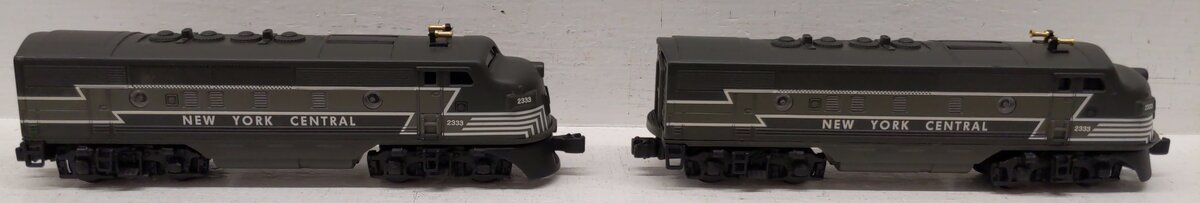 Hallmark 2333 Lionel Miniature NYC F3AA Diesel Set w/Display Case EX