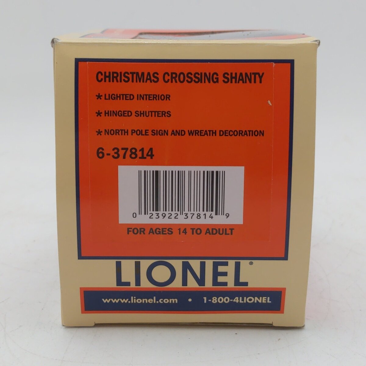 Lionel 6-37814 O Christmas Crossing Shanty