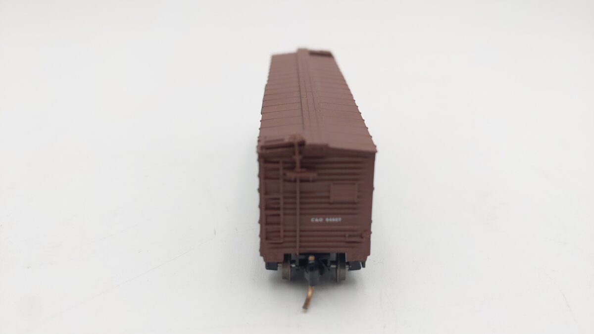 Micro-Trains 03910070 N C&O 40' Single Door Double Sheathed Boxcar #84827 LN/Box