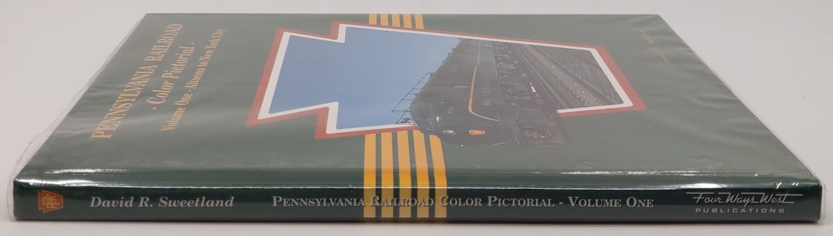 Pennsylvania Railroad Color Pictorial Vol.1 Hardcover Book By David R. Sweetland VG
