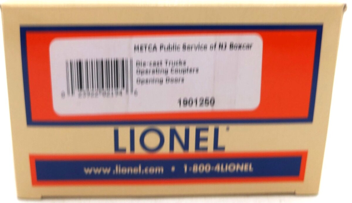 Lionel 1901250 O Gauge Public Service Coordinated Transport Boxcar #2015 LN/Box