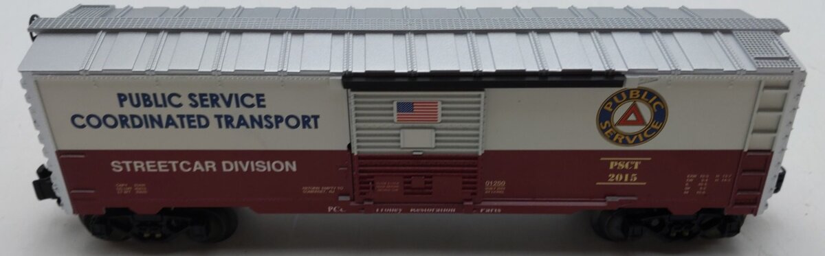 Lionel 1901250 O Gauge Public Service Coordinated Transport Boxcar #2015 LN/Box
