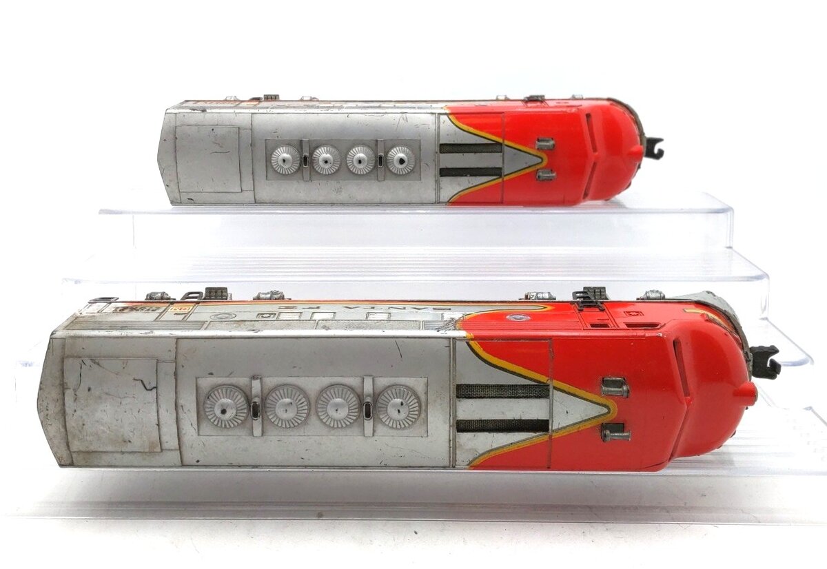 Lionel 2343 Vintage O Santa Fe F3 AA Diesel Locomotive Set