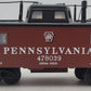 Lionel 6-51702 O Gauge BRASS Pennsylvania N-8 Smoking Caboose #478039 EX