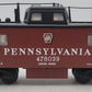 Lionel 6-51702 O Gauge BRASS Pennsylvania N-8 Smoking Caboose #478039 EX