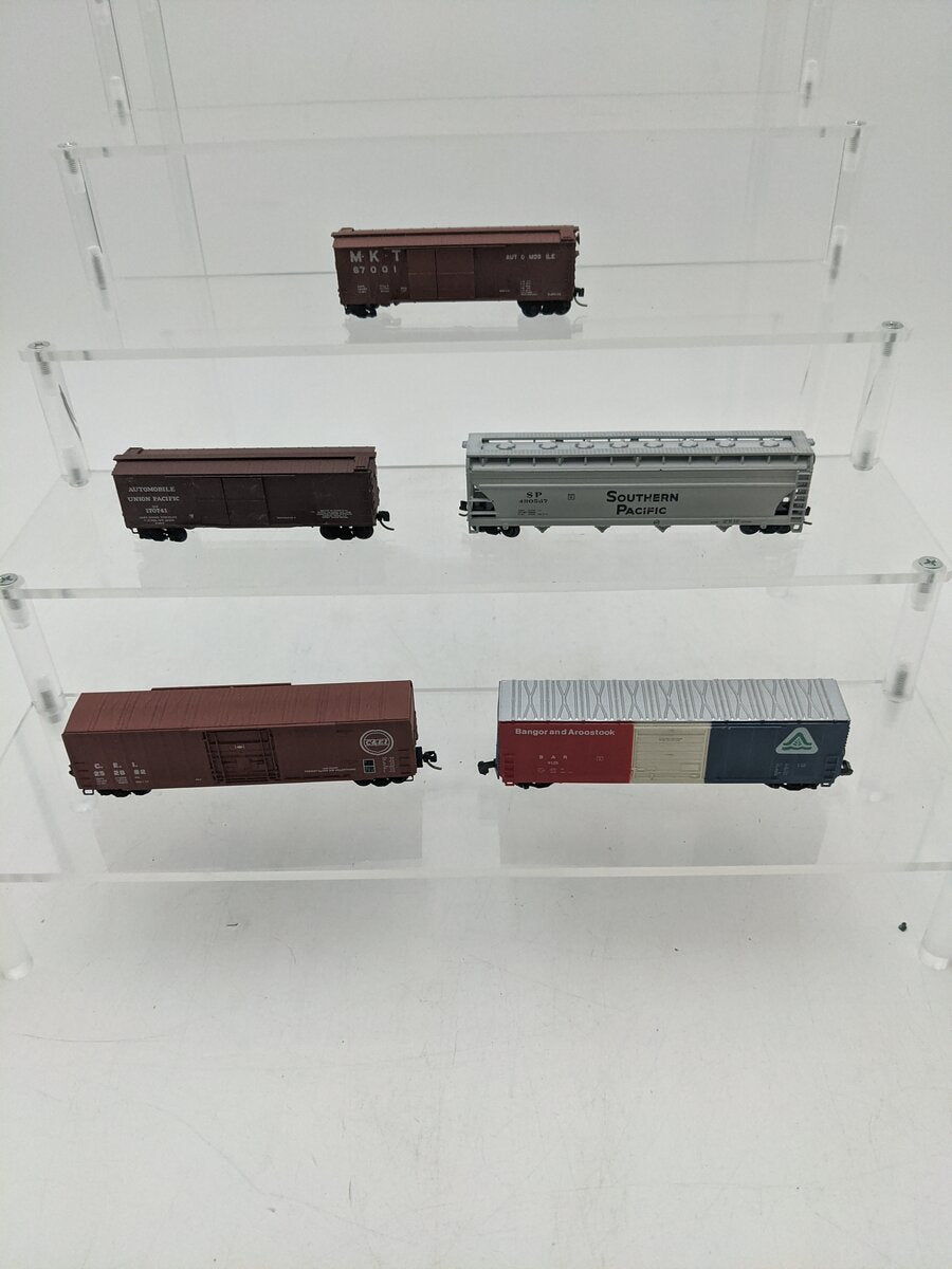 N Scale Assorted Freight Cars [5] EX
