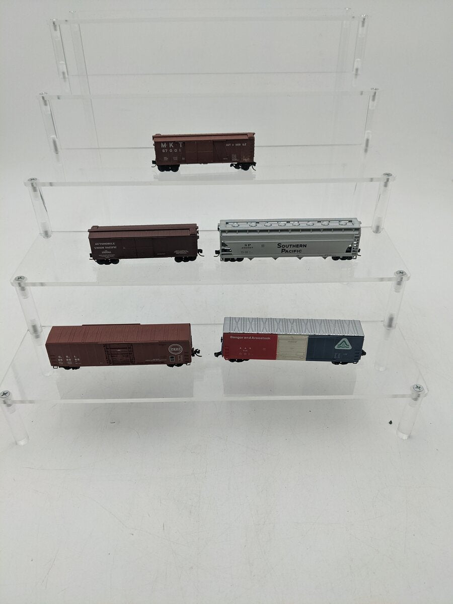 N Scale Assorted Freight Cars [5] EX