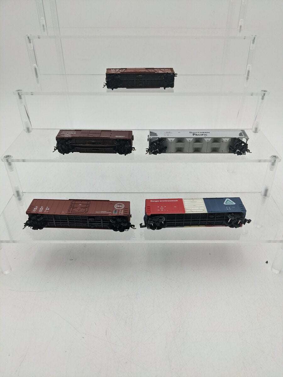 N Scale Assorted Freight Cars [5] EX