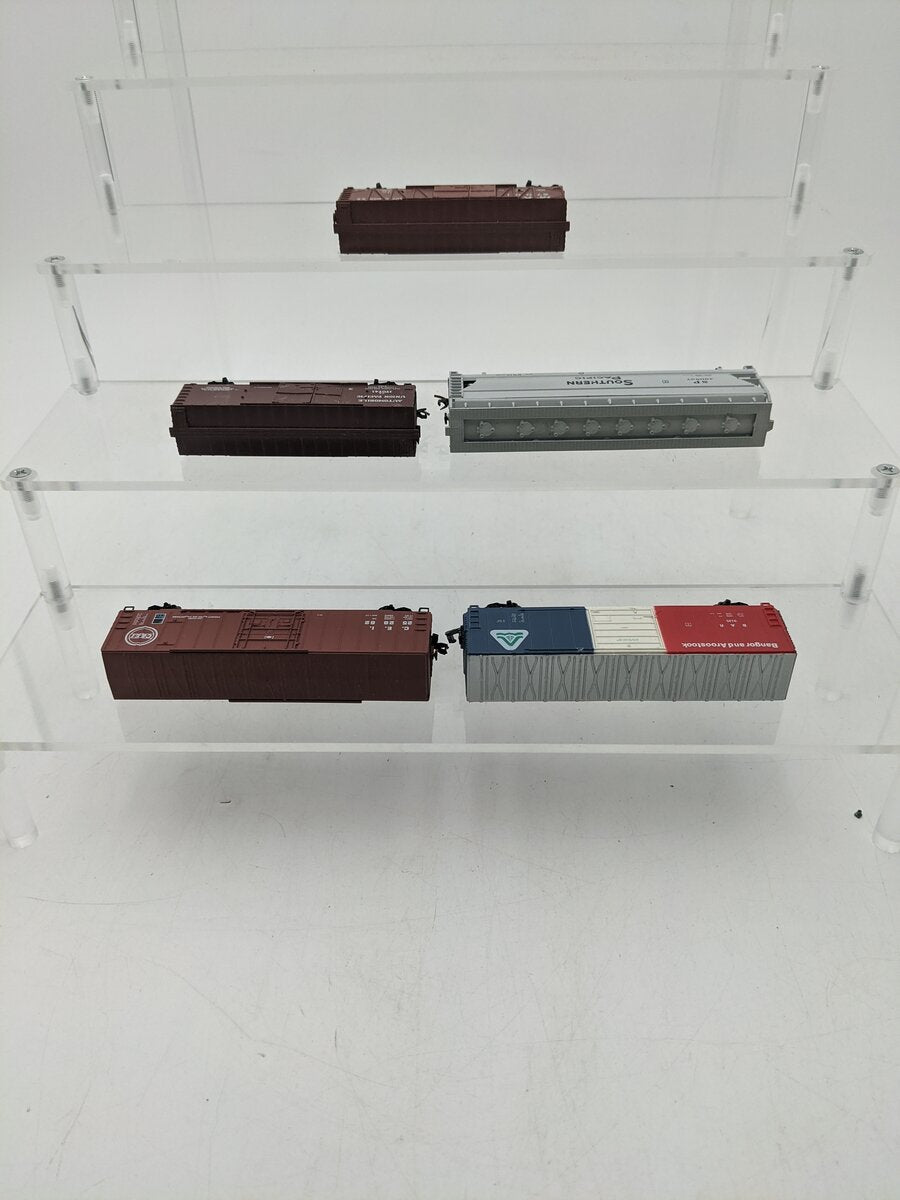 N Scale Assorted Freight Cars [5] EX