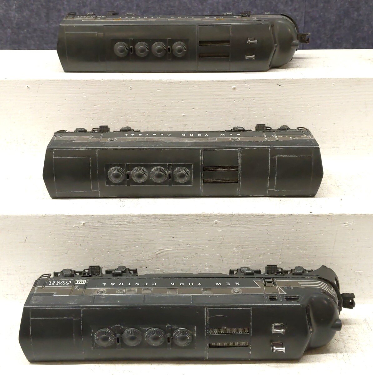 Lionel 2344 Vintage O New York Central F-3 ABA Diesel Locomotive Set VG