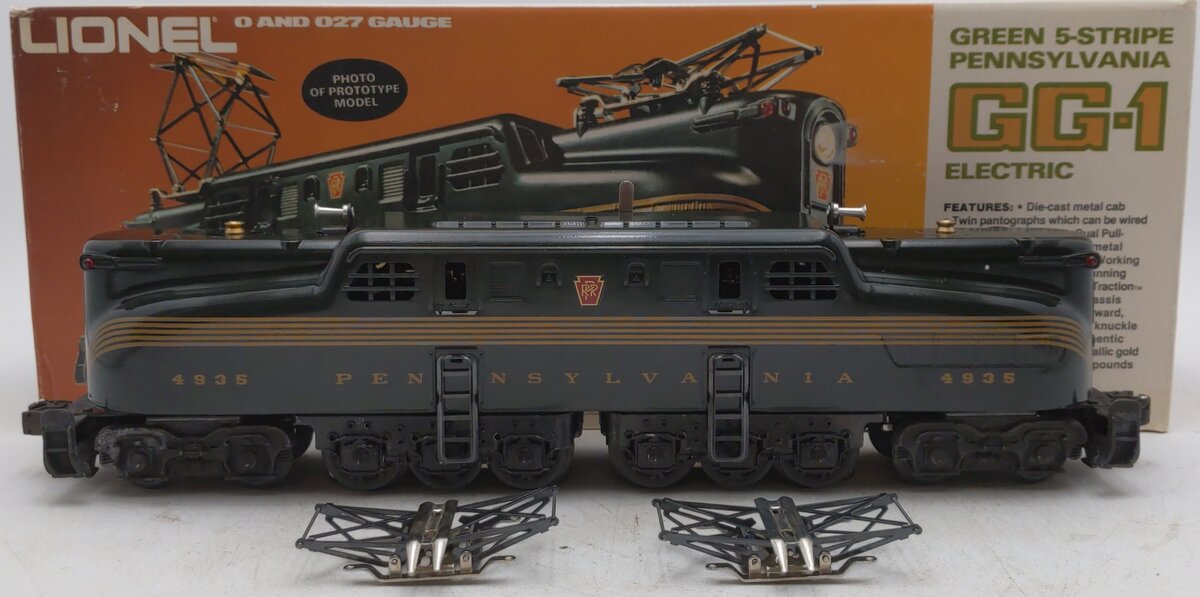 Lionel 6-8150 O Gauge Pennsylvania Green GG-1 Electric Locomotive VG/Box