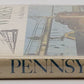 Under Pennsy Wires Hardcover Book By Paul Carleton VG