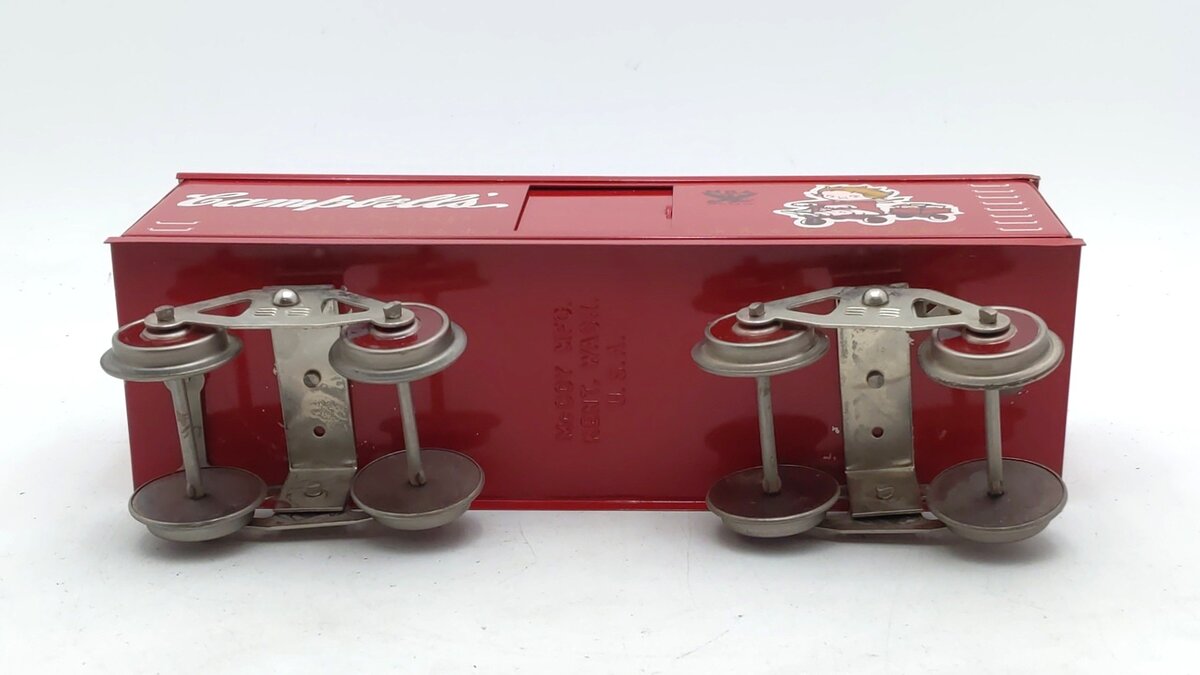 McCoy 277 Standard Gauge Campbell's Soup Boxcar EX/Box