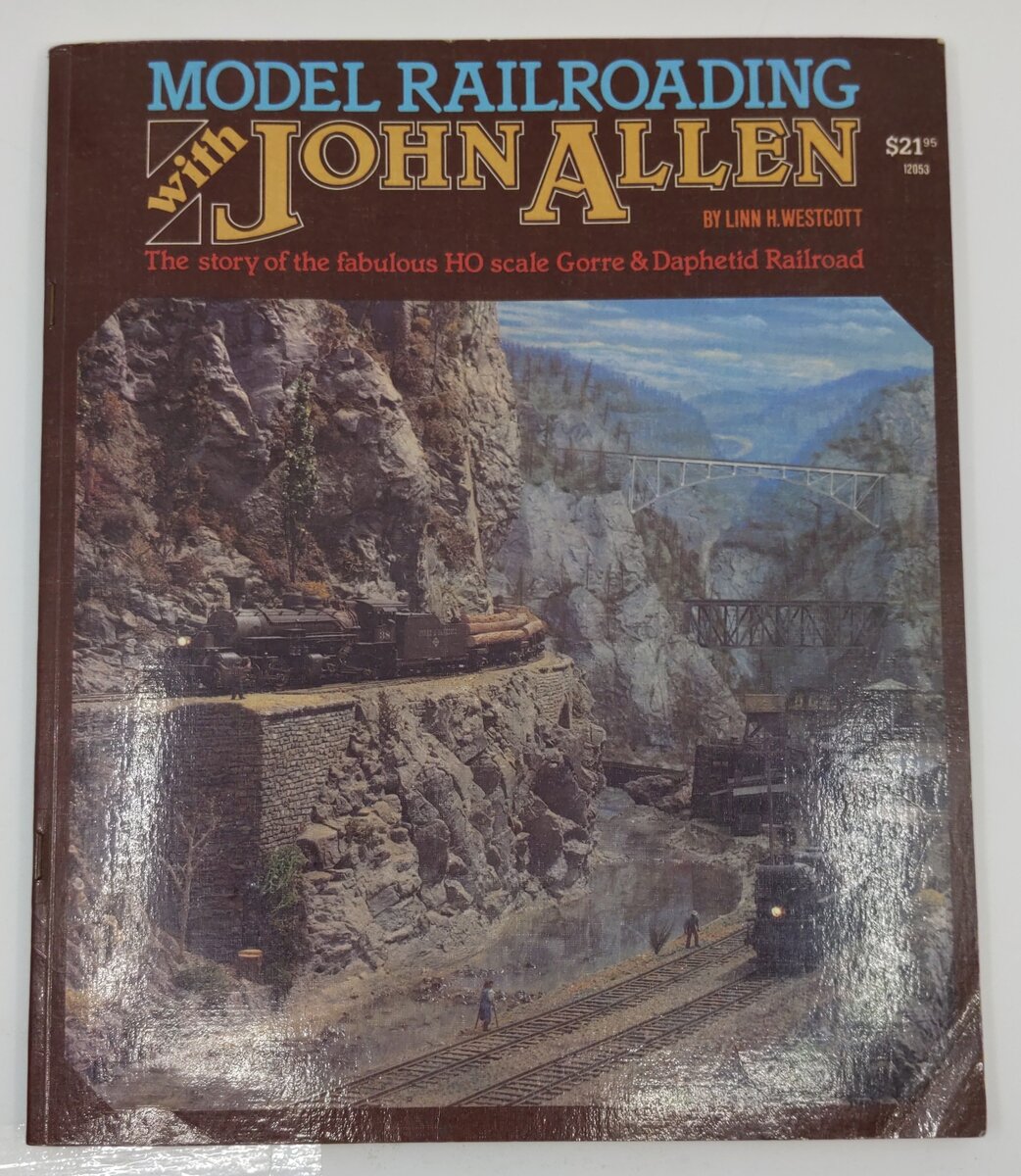 Model Railroading With John Allen Paperback Book By Linn H. Westcott VG