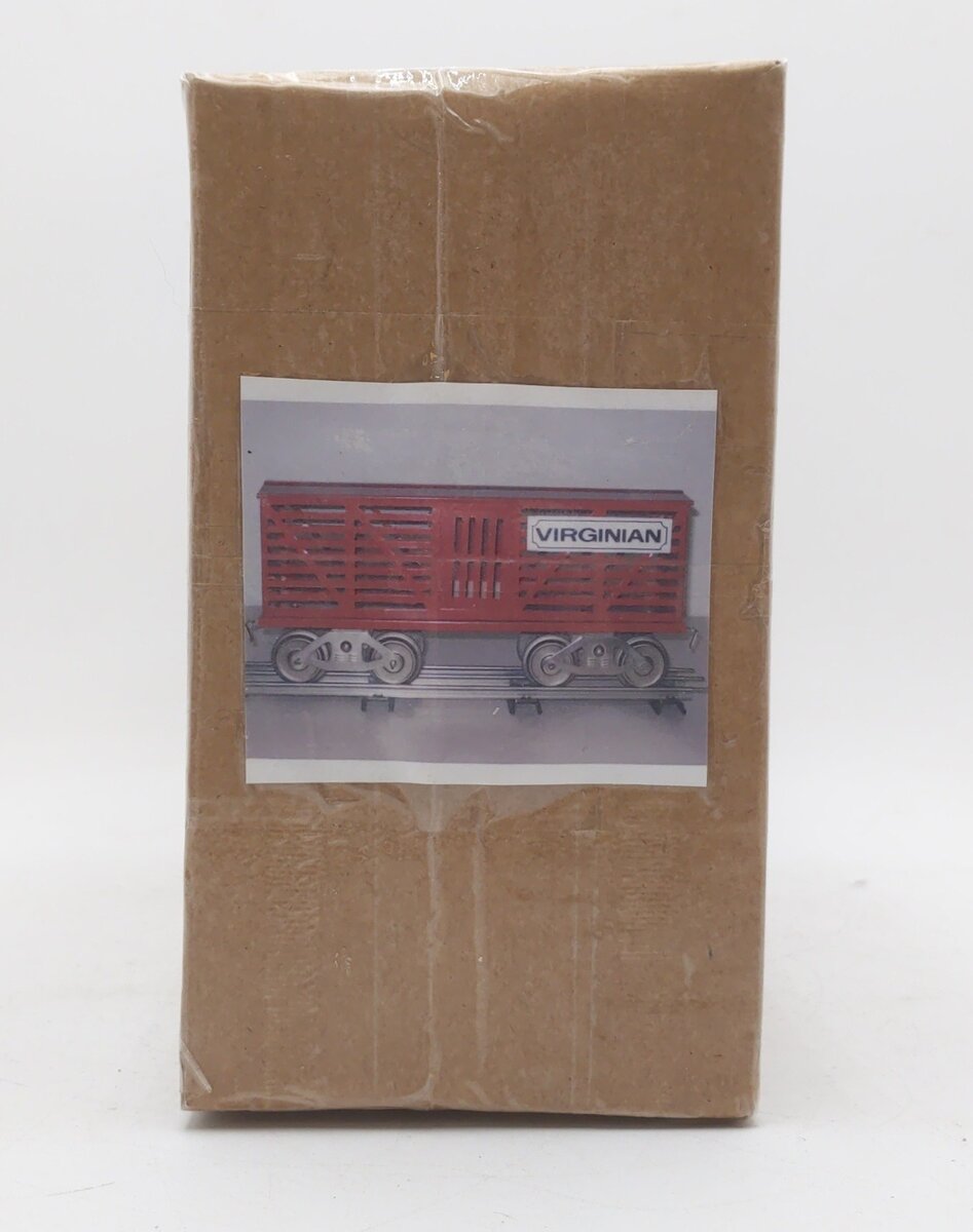 McCoy 261 Standard Gauge Red Virginian Stock Car EX/Box