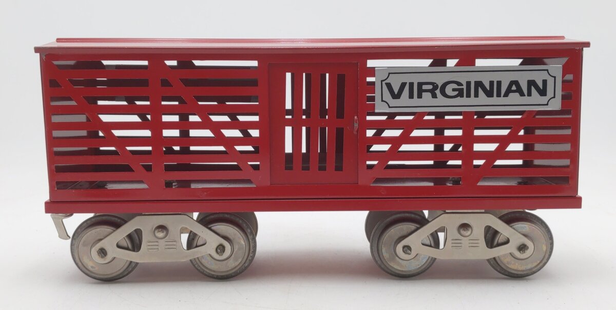 McCoy 261 Standard Gauge Red Virginian Stock Car EX/Box