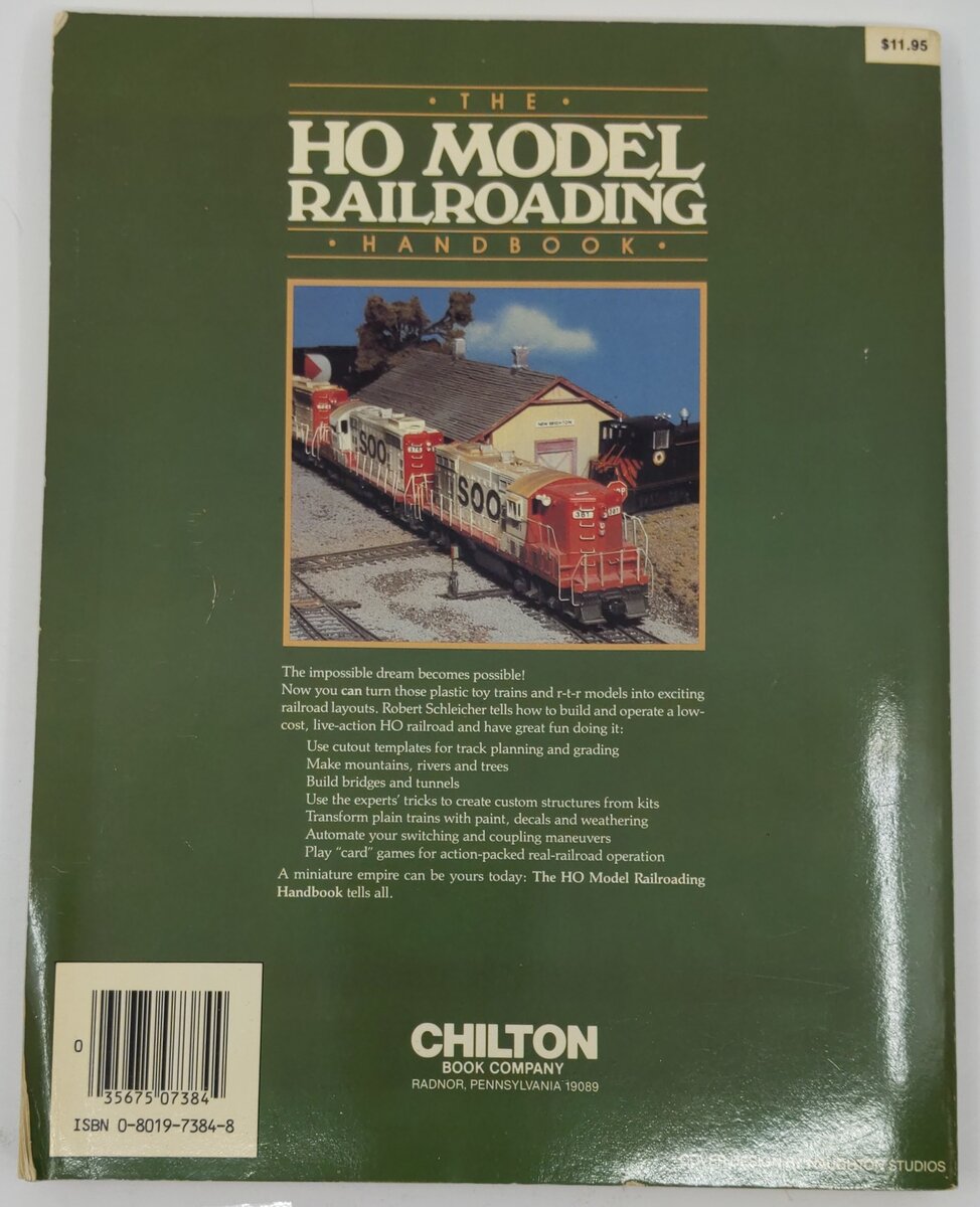 The Ho Model Railroading Handbook Paperback By Robert Schleicher VG