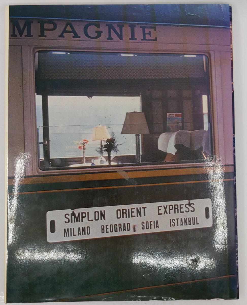 Luxury trains of the world Hardcover Book By Geoffrey Freeman Allen VG