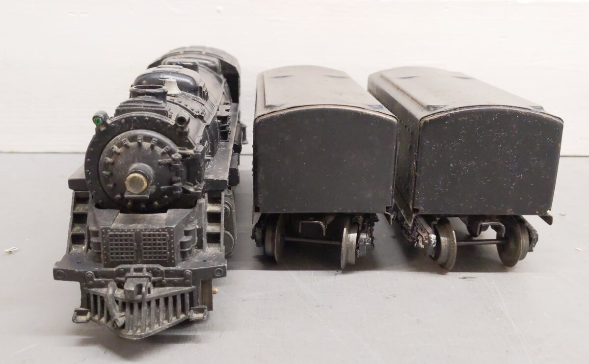 Lionel O Gauge Vintage Steam Locomotive & Tenders: 2036, 1001T [3] VG