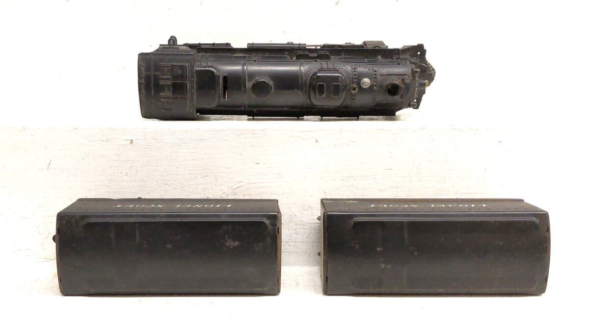 Lionel O Gauge Vintage Steam Locomotive & Tenders: 2036, 1001T [3] VG
