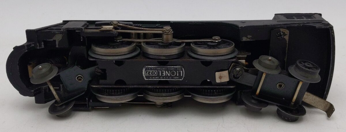 Lionel 221 Vintage O NYC Dreyfuss Black 2-6-4 Steam Loco Only VG