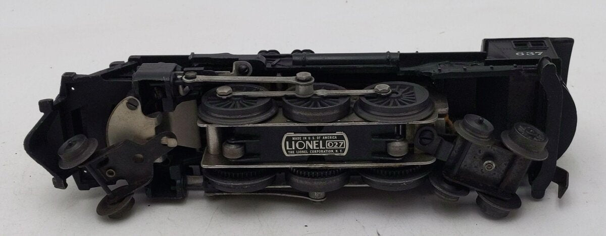 Lionel 637 VIntage O 2-6-4 Die-Cast Steam Locomotive VG